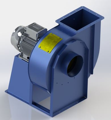 Ventilator centrifugal 10800 mc/h-325 mmcolH2O-15 Kw/3000 rot